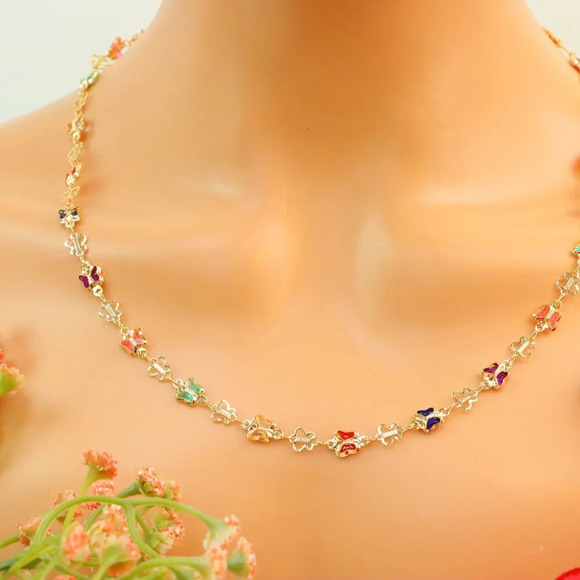 "New Beautiful Design Necklace Chain for Women/Girls, Gift, N555 - Picture 5 of 9
